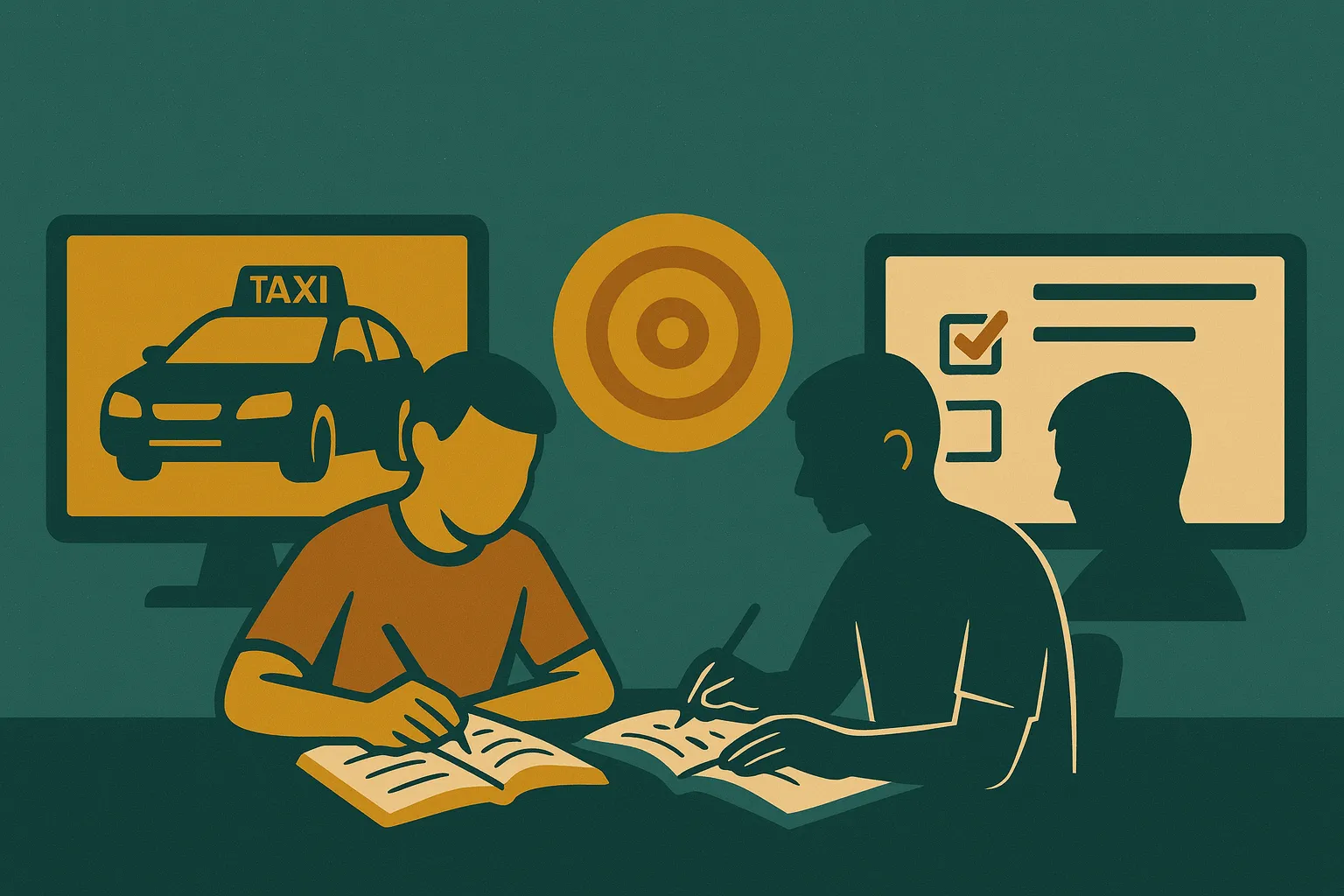 🎯 ¿Conviene apuntarse a una academia o estudiar por tu cuenta para el examen de taxi en Palma?