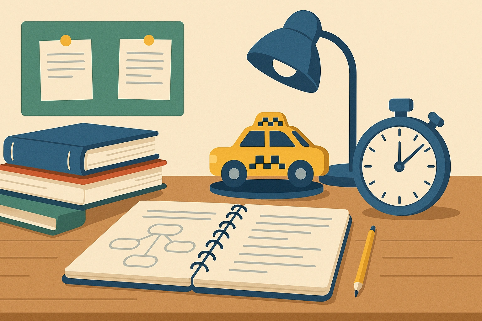 📚 Cómo estudiar para el examen de taxi en Palma: técnicas y plan recomendado