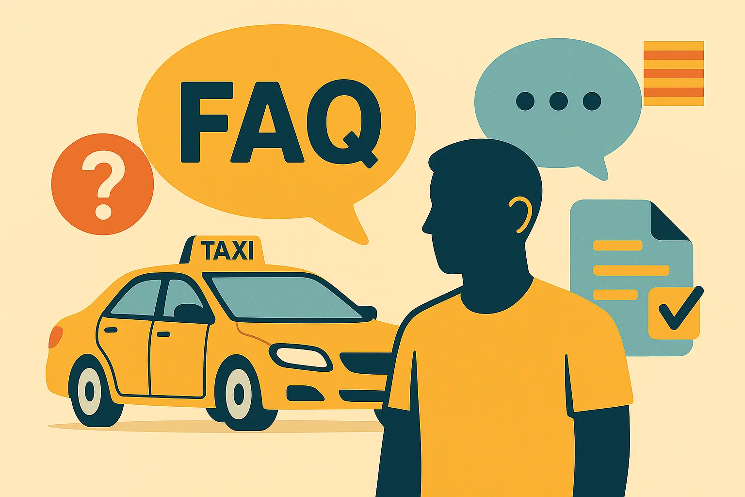 📑 Preguntas frecuentes sobre el examen de taxi en Palma (FAQ 2025)