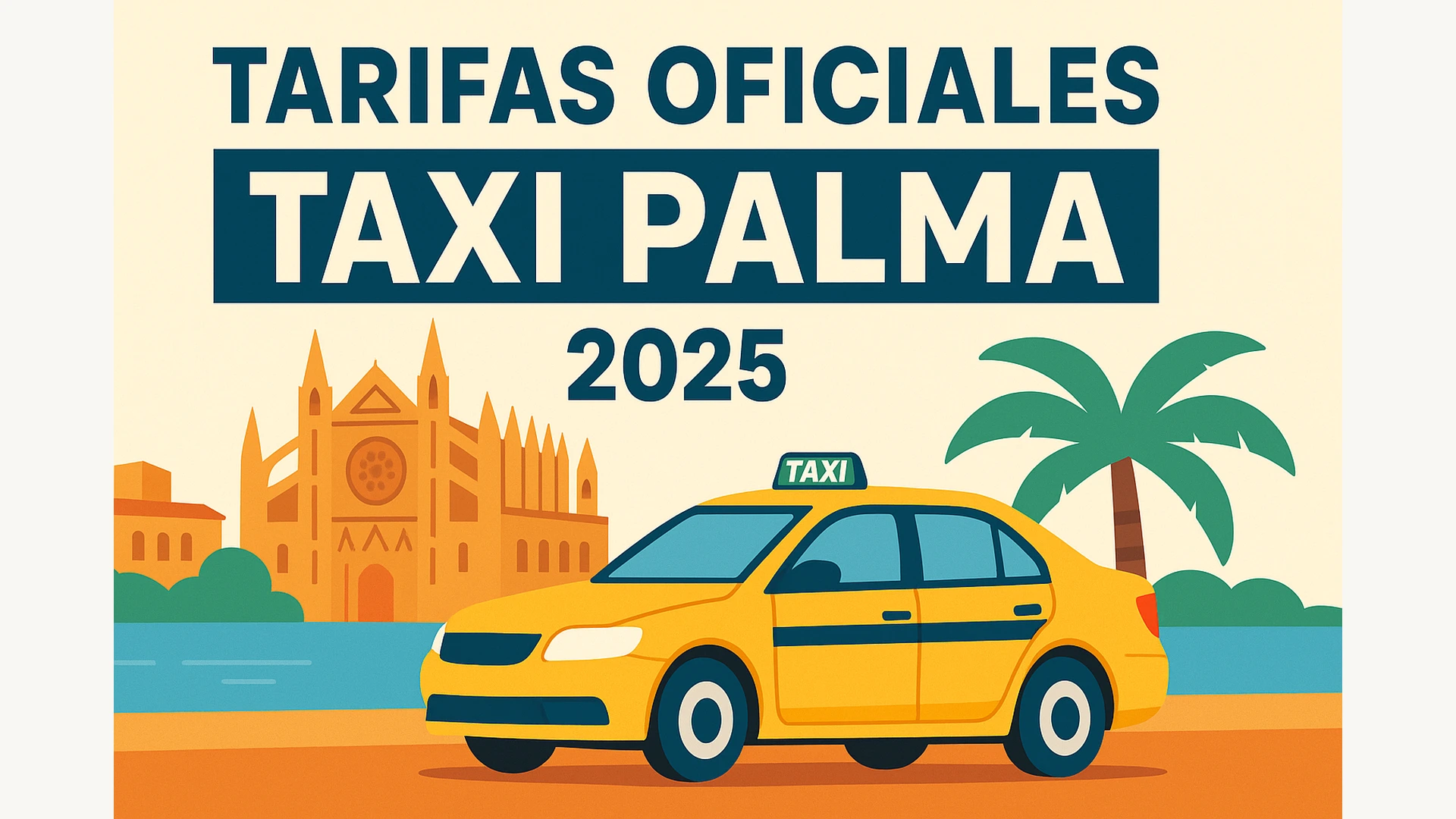 Cómo se calculan las tarifas del taxi en Mallorca en 2025, ejemplos prácticos y preguntas tipo test para dominar esta parte del examen.